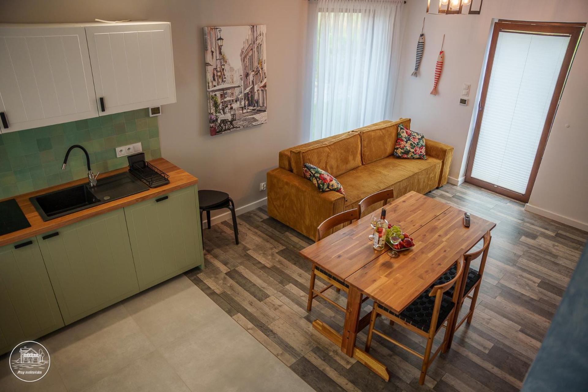 Appartement Przy Rozlewisku à Sarbinowo Extérieur photo